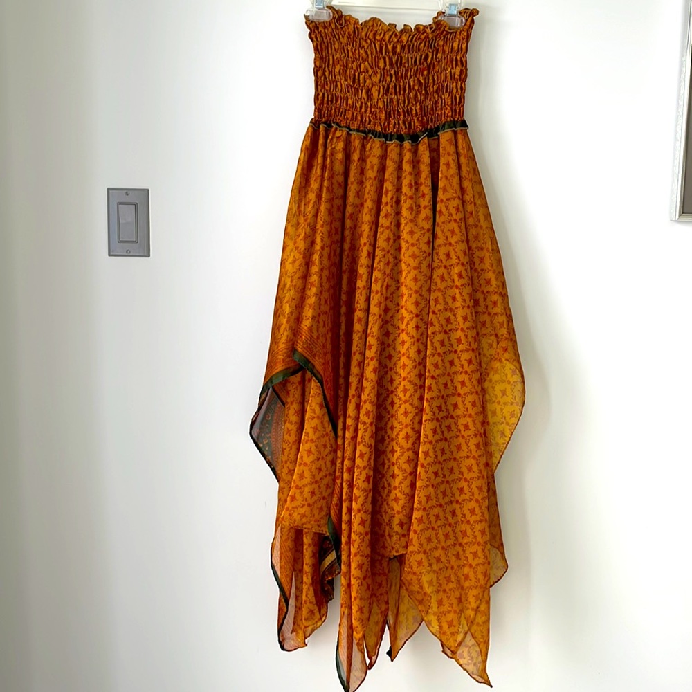 NWOT, India Boutique Ladies Bohemian Style Dress/Skirt - Picture 2 of 6
